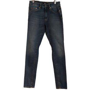 Represent Italy Midrise Skinny Stretch Denim Jeans 30